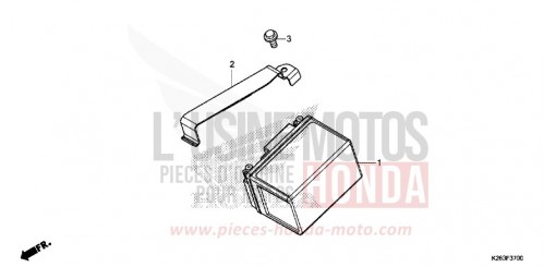 BATTERIE MSX125F de 2015